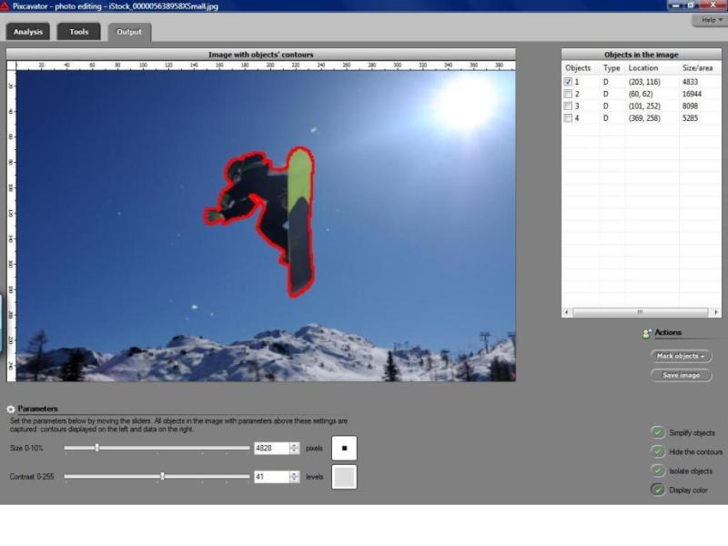 Pixcavator Image Analysis Software 2.3